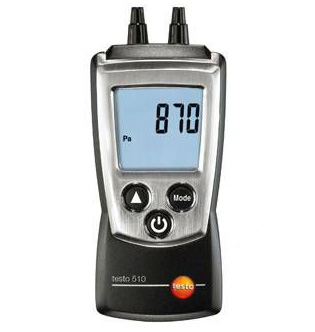 testo 510 differenciál nyomás mérő műszer szett